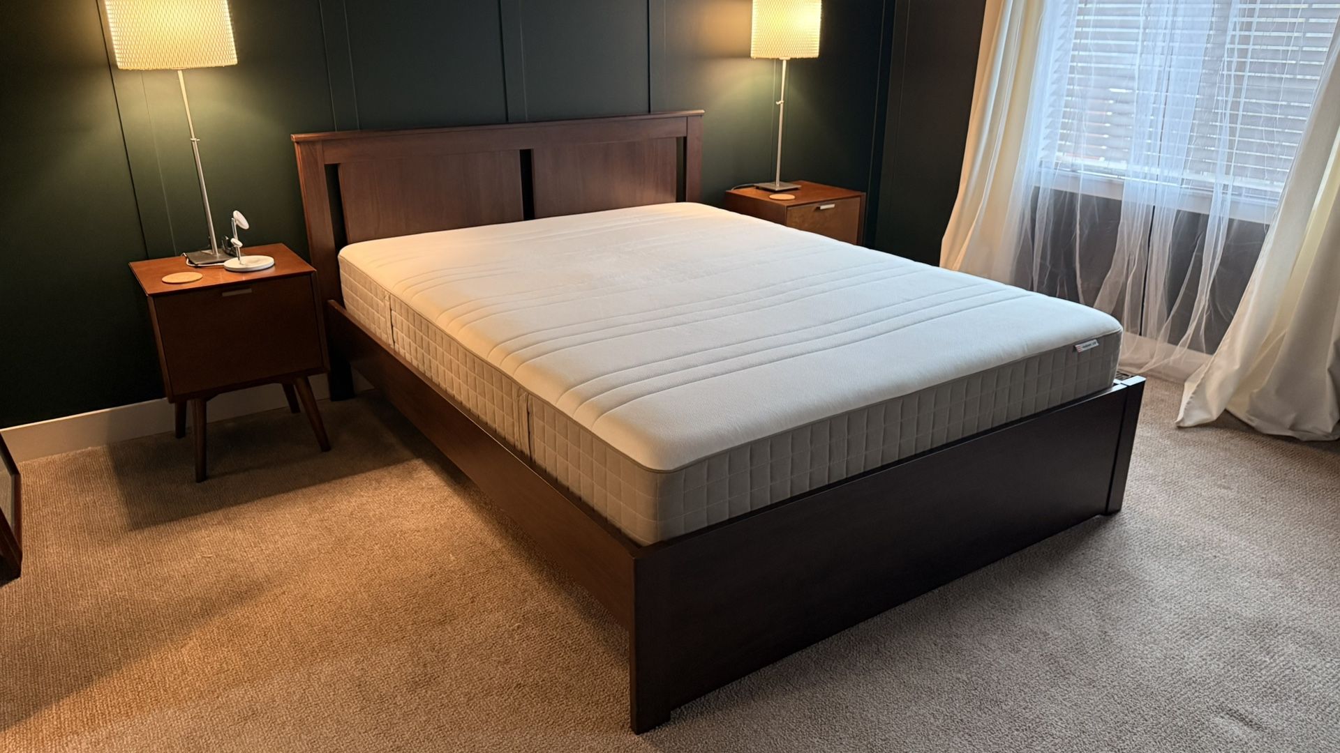 FREE - IKEA Queen Bed (Frame and Mattress)