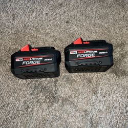 Milwaukee M18 Forge  XC8.0 Batteries New 