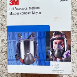 3M Full Reusable Face mask 6800 NEW