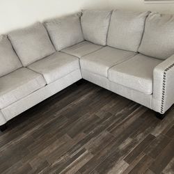 Gray Sectional Sofa 