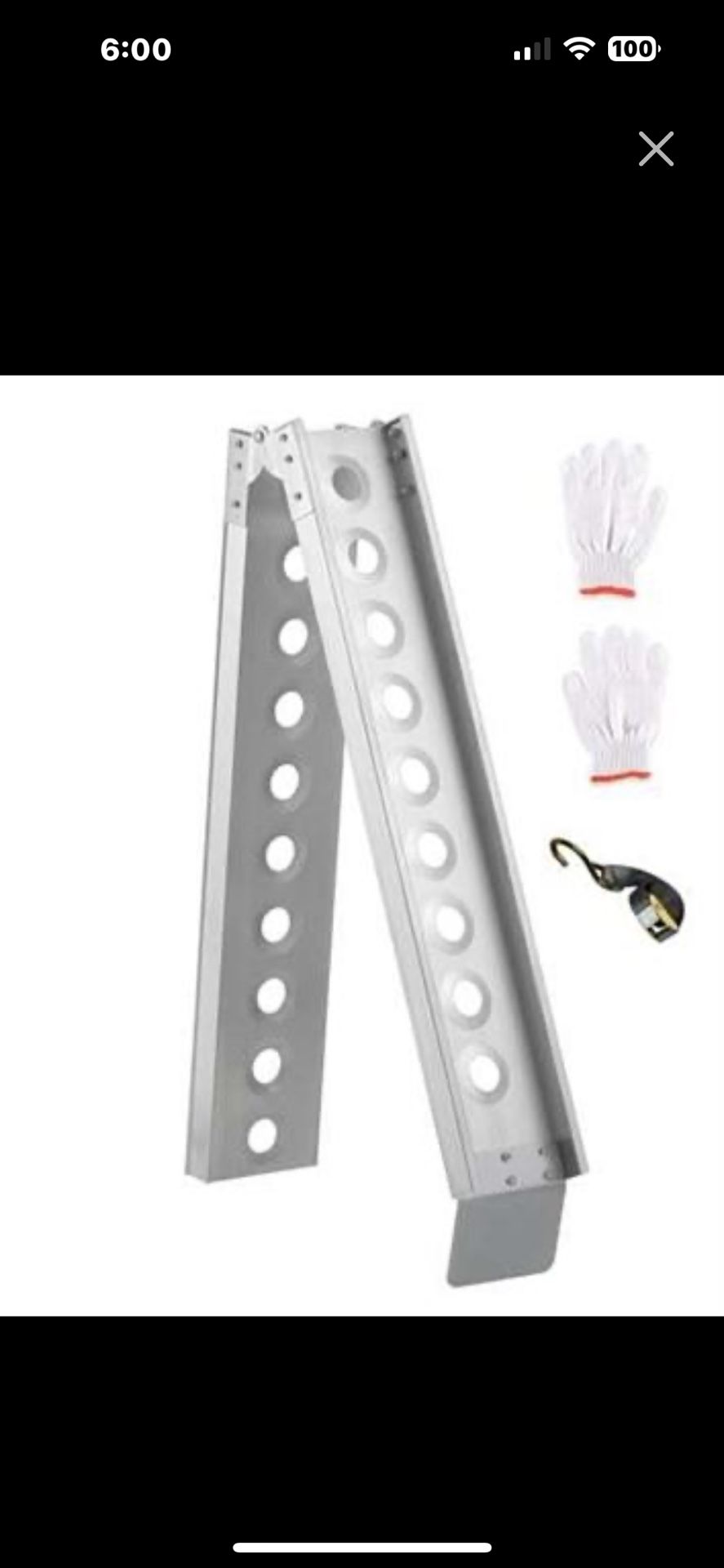 Bike Ramp 1PC Truck Ramp 440LBS 77*7" ATV Loading Ramp for Pickup Trucks Lawn Mower Motorcycle Shed Trailer Car Ramp for Tailgat Cart Dirt Bike