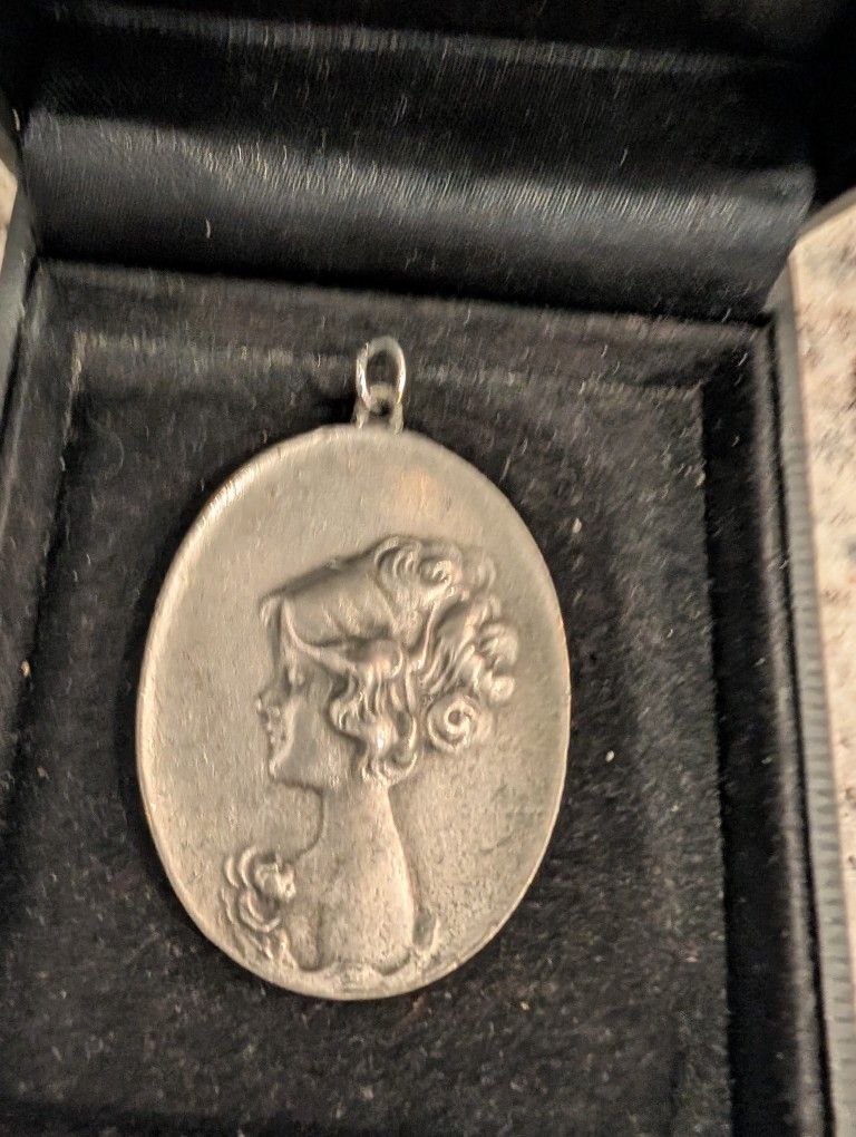 Pewter Antique Necklace Charm