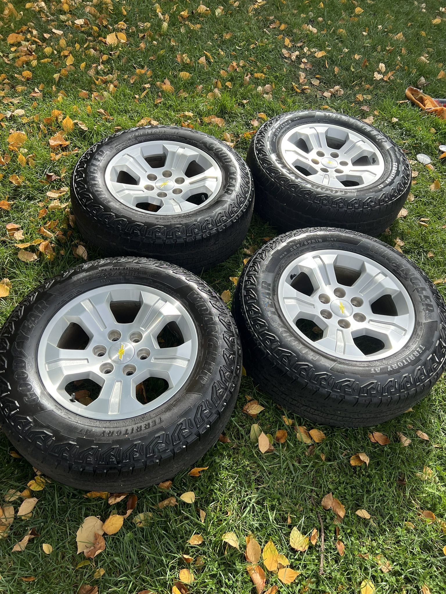 18” Chevy Silverado Wheels And Tires 