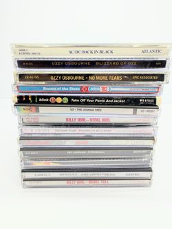 Assorted 80’s/90’s Rock CDs **Authentic