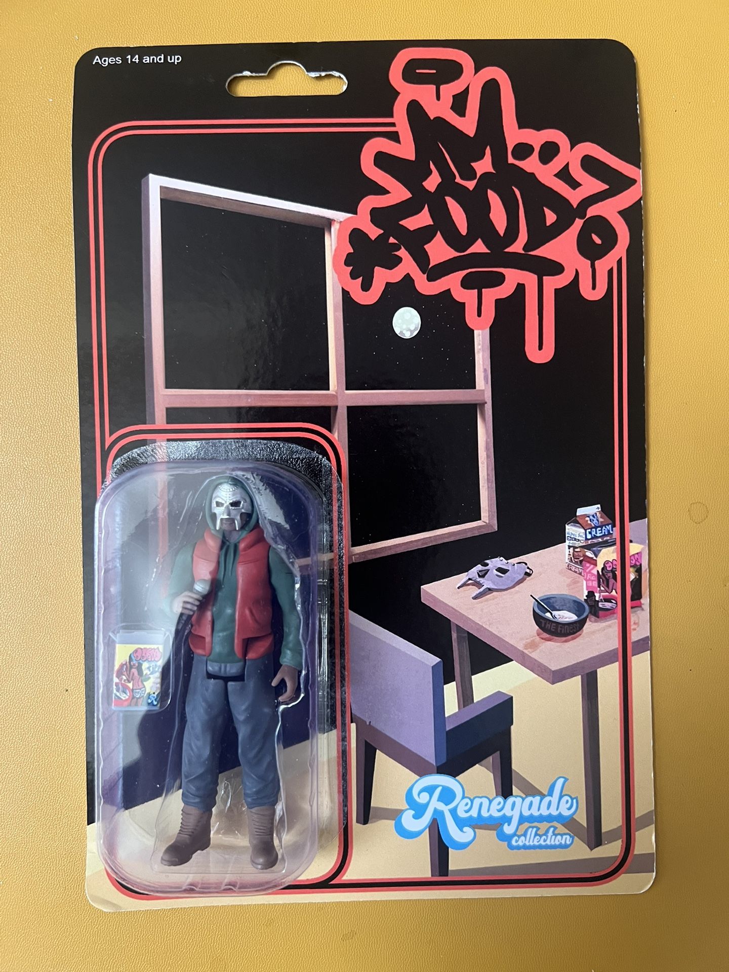 MF Doom 3.75" MM..Food Action Figure (RARE)