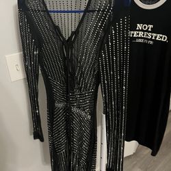 Black Sparkle Dress