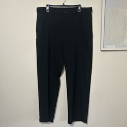 Savane Men's Black Dress Pants