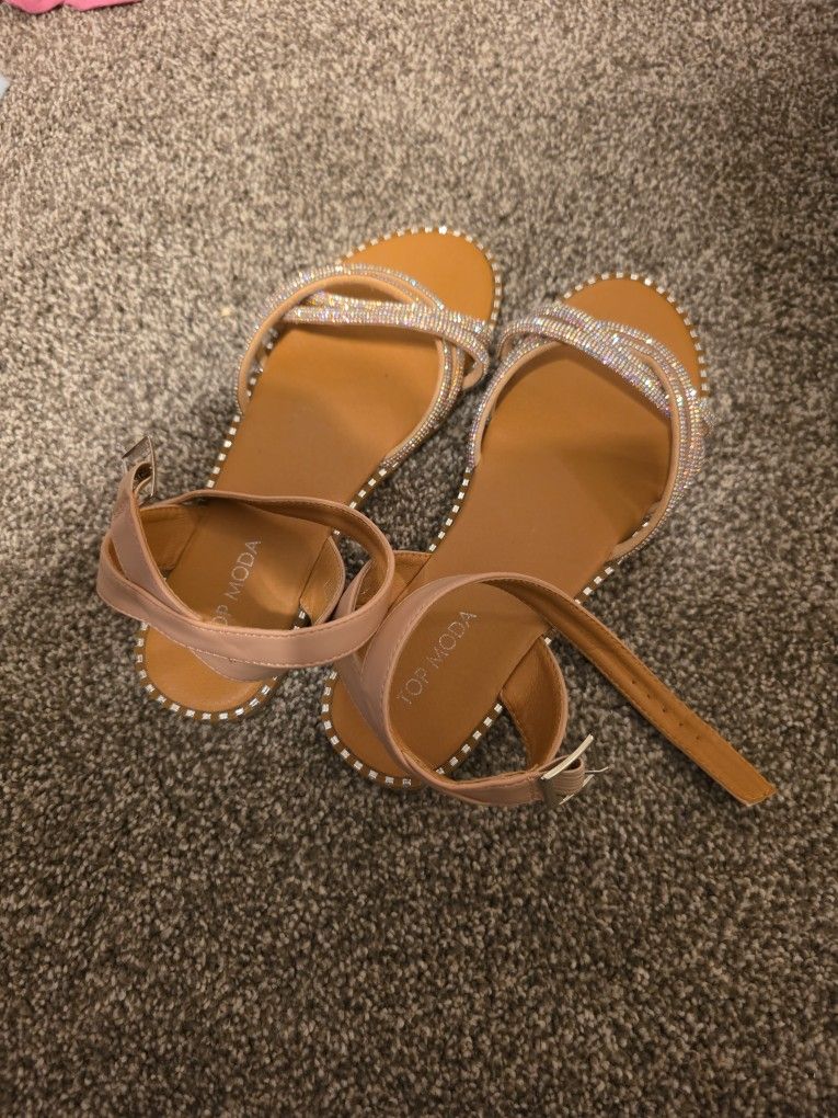 TOP MODA French Flat Casual Fashion Sandal