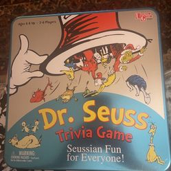 Dr Seuss Game Tin
