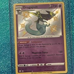 Cramorant Vmax 055/072 Shining Fates NM Full Art Ultra Rare Pokemon Card 