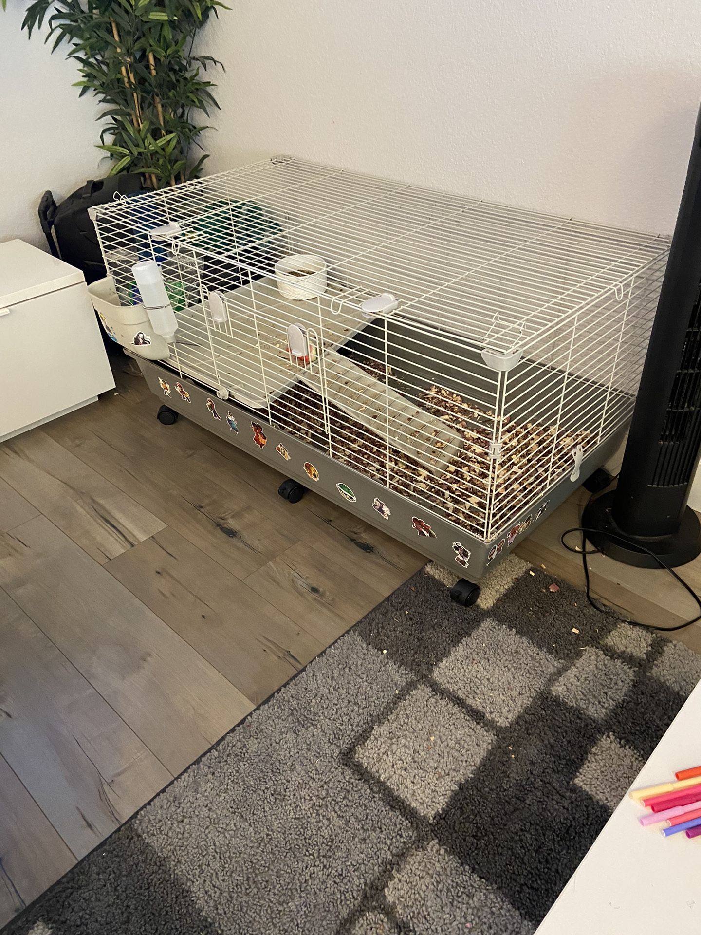 Rabbit Habitat cage.