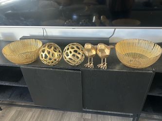 Gold decorations