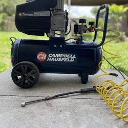 Excellent Condition Campbell Hausfeld 8-Gallon Portable Air Compressor – 150 PSI