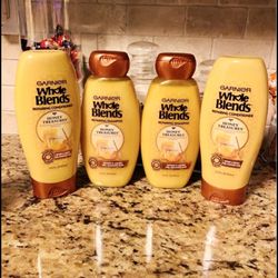 Set of 4 granite wholeblends shampoo conditioner set•HONEY TREASURES•12.5oz•all for $12