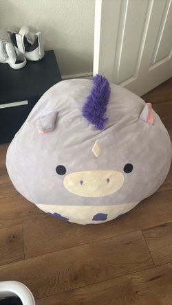 Large Squishmallow Purple Cow