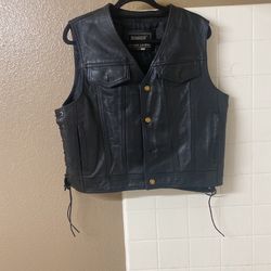 Leather Vest 