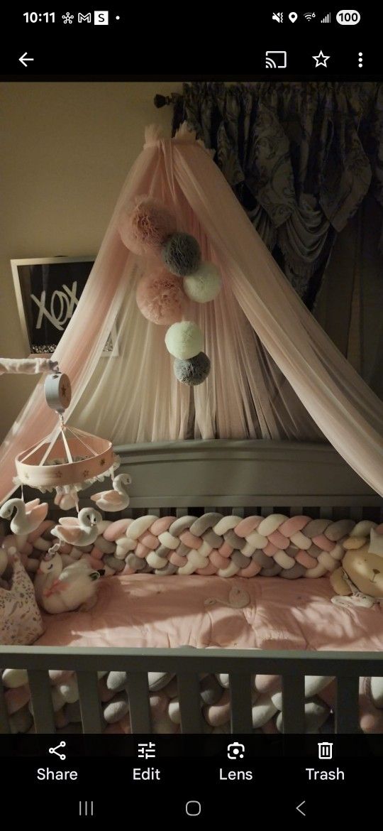 Crib With Everything In Photo