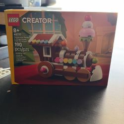 Lego Gingerbread Train 