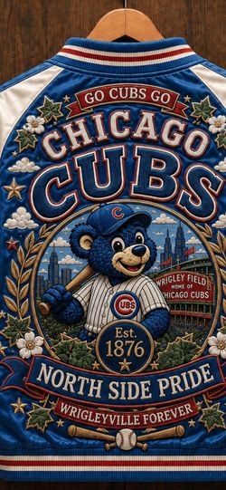 MLB, CHICAGO CUBS NEW SHIRTS, VARY SZS & price.  Ask which? .