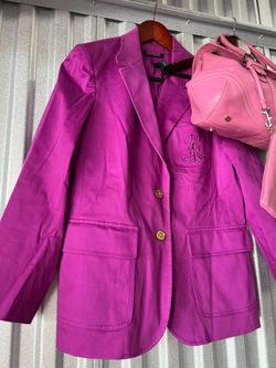 Ralph Lauren Blazer Pink Monogram size Medium
