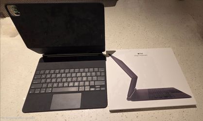 Apple Magic Keyboard: iPad Keyboard and case for iPad Pro 12.9 inch (3rd, 4th, 5th and 6th gen) and iPad Air (M2)