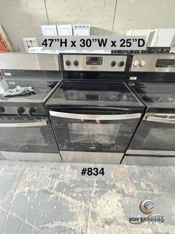 Whirlpool Electric Range Stove 30" (#834) SEE PRICE DESCRIPTION