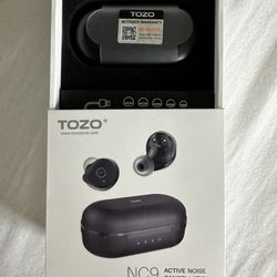 TOZO NC9 Hybrid Active Noise Cancelling Wireless Earbuds