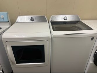 GE profile washer and dryer set
