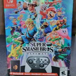 Super Smash Bros. Ultimate Special Edition – Switch – New Sealed Bundle