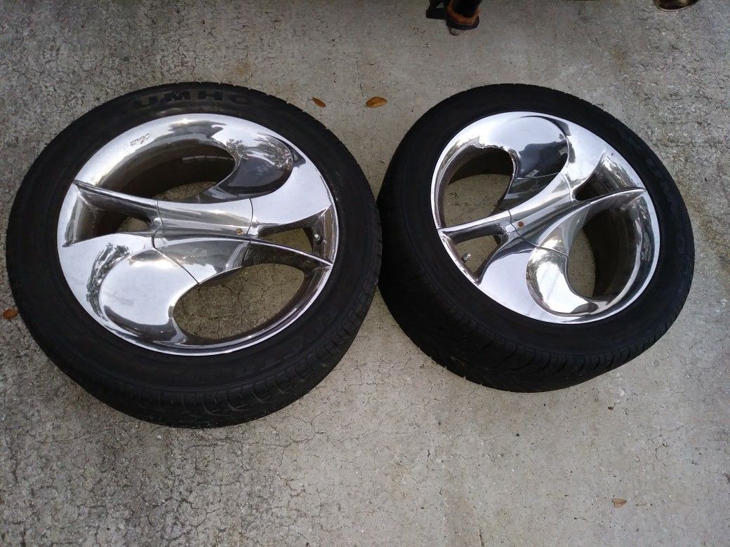 2 17" arelli assassyn rims
