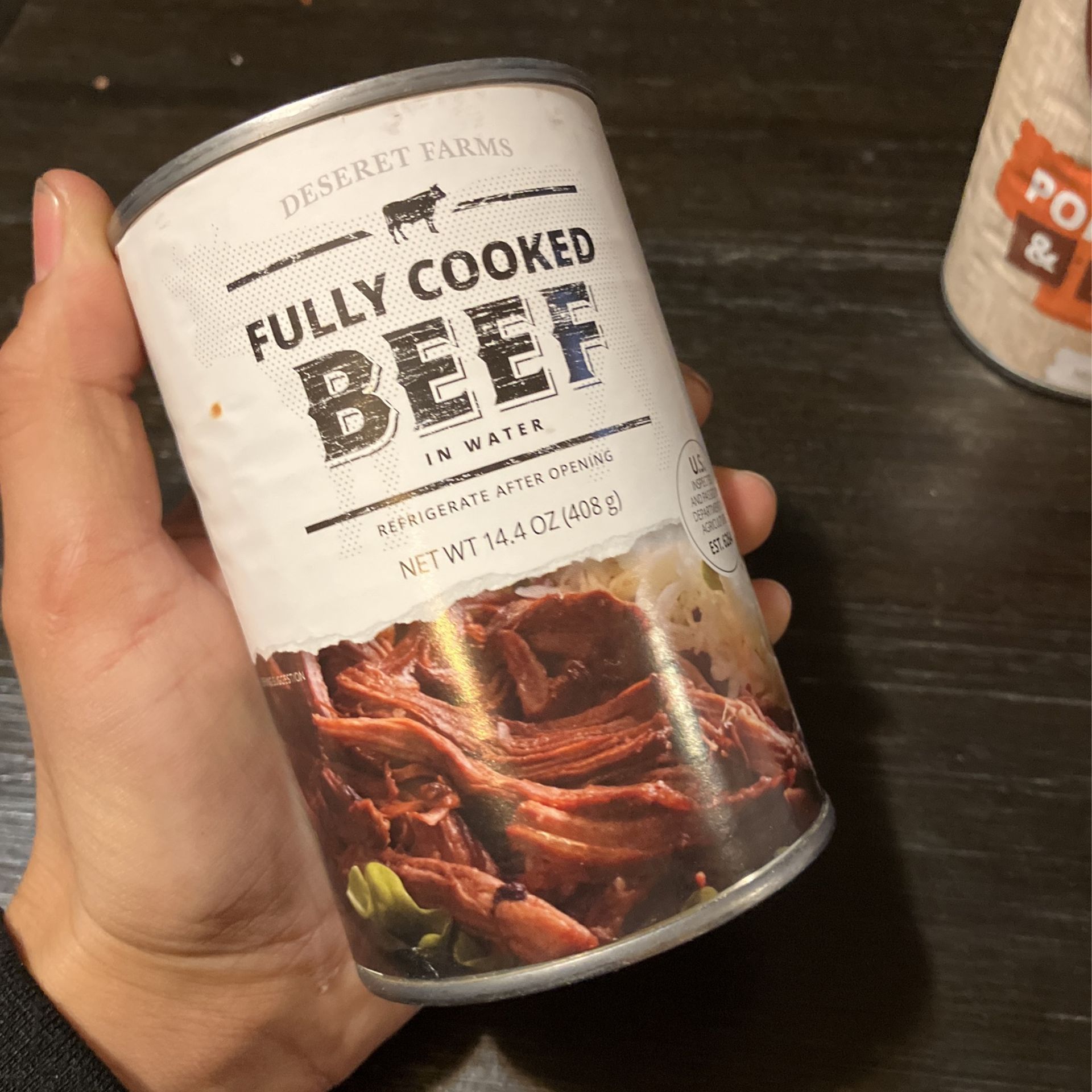 Deseret Farms Fully Cooked Beef In Water