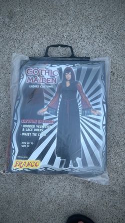Franco Gothic Maiden Ladies Costume