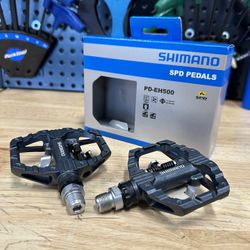 Brand New Shimano PD-EH500 SPD Clip Pedals.
