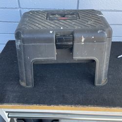 Step Stool Toolbox With Tools