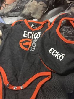 Ecko onesie and bib