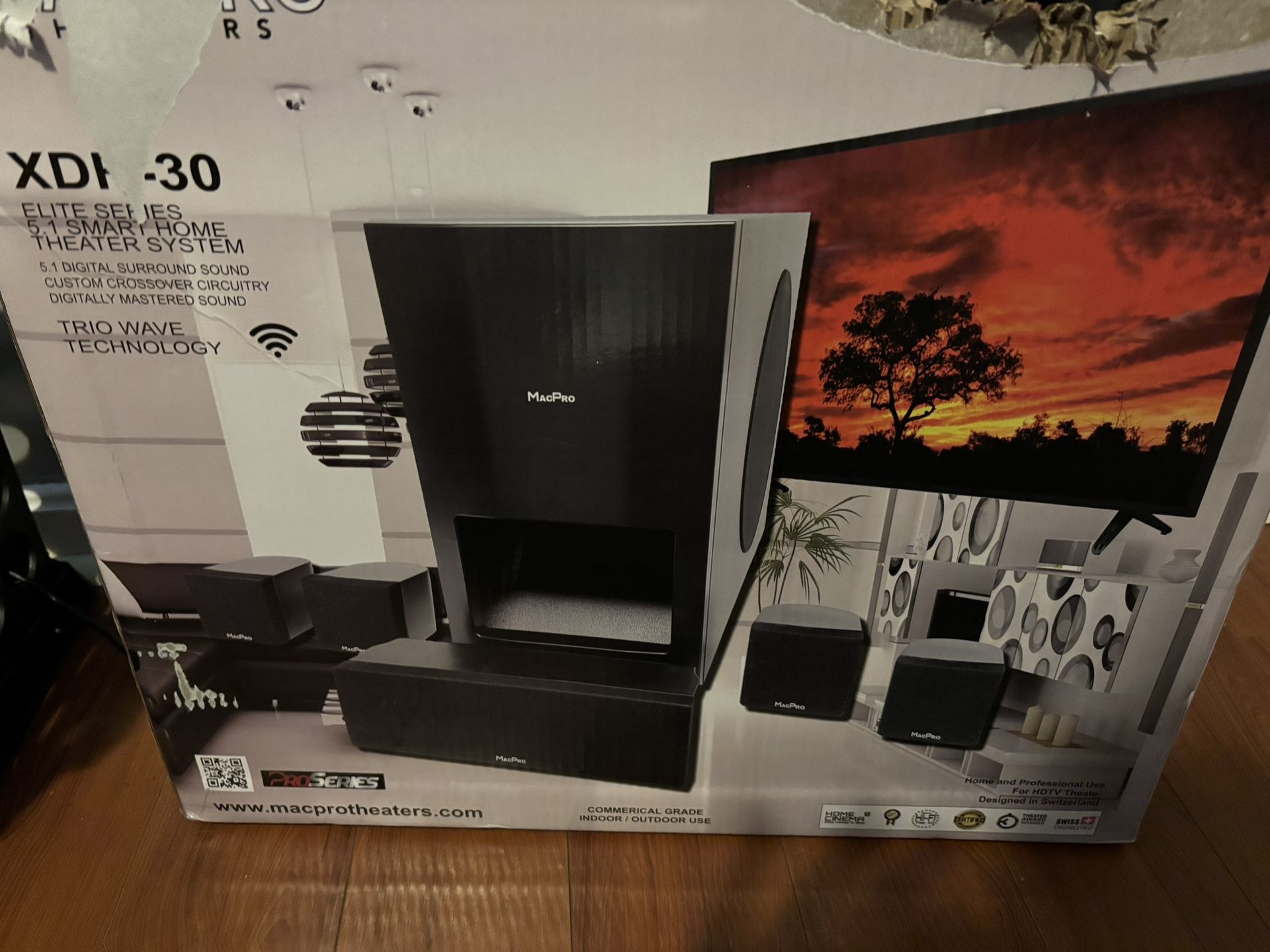 XDR HOME THEATRE SURROUND SOUND