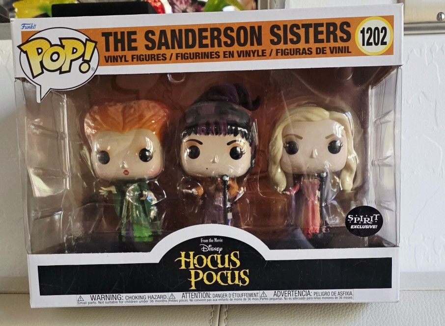 Funko Pop Disney Hocus Pocus The Sanderson Sisters Exclusive 
