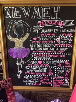 Birthday/Wedding/Photography Boards