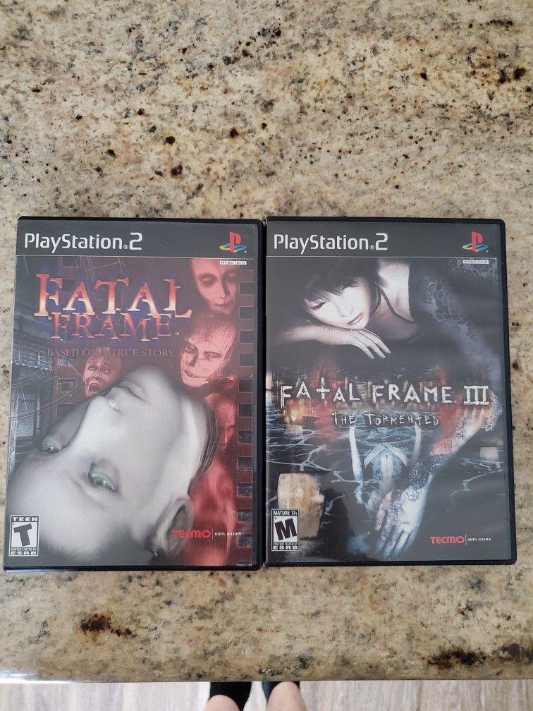Fatal Frame And Fatal Frame 3 PS2