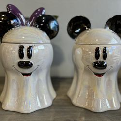 Mickey & Minnie Cookie Jar 