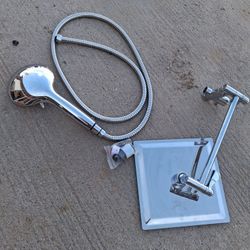 Rain Shower Head & Handheld Shower Wand