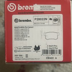 Brembo Rear Disc Ceramic Brake Pads for Honda/Acura