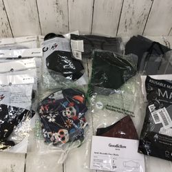 Face Mask 17 Pcs 