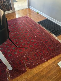 FREE AFGHAN CARPET - NEEDS REPAIRS