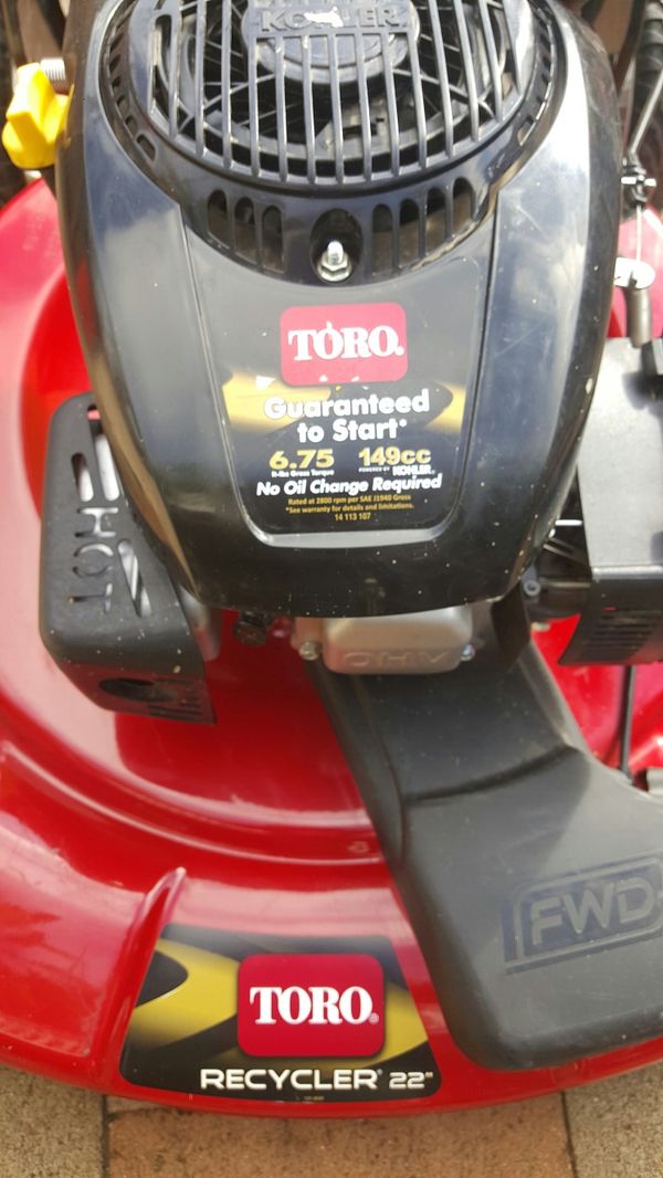 TORO lawn mower for Sale in San Diego, CA - OfferUp