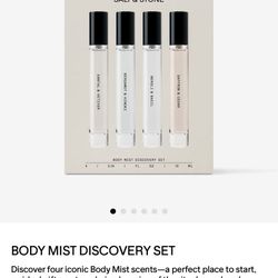 Brand New Salt & Stone Discovery Set