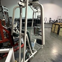 Old school cybex pec fly chrome stack