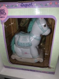 Precious moments Monthly Horse Bank