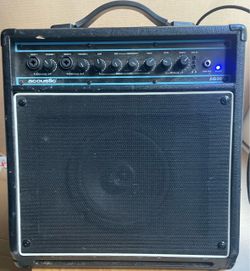 Acoustic AG30 30W Solid State 2-Channel 1x8 Combo Amp 8 Ohm Acoustic. Tested
