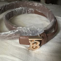 BU-rberry Kind Belt Brown, 43 Inch